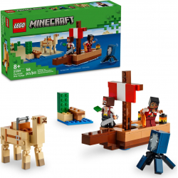 Klocki LEGO 21259 Rejs statkiem pirackim MINECRAFT